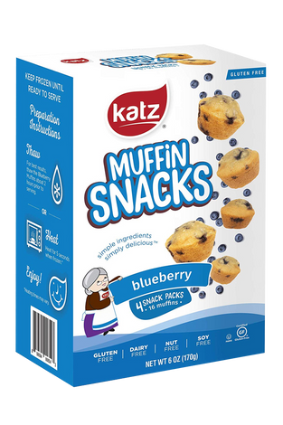 Katz Gluten Free Blueberry Muffin Snacks