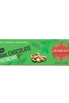 Raway Raw Vegan Chocolate Bars Dark Chocolate Pistachio Praline