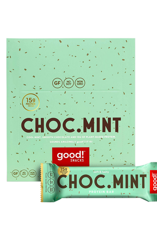 Snacks Vegan Chocolate Mint Protein Bar Gluten Free
