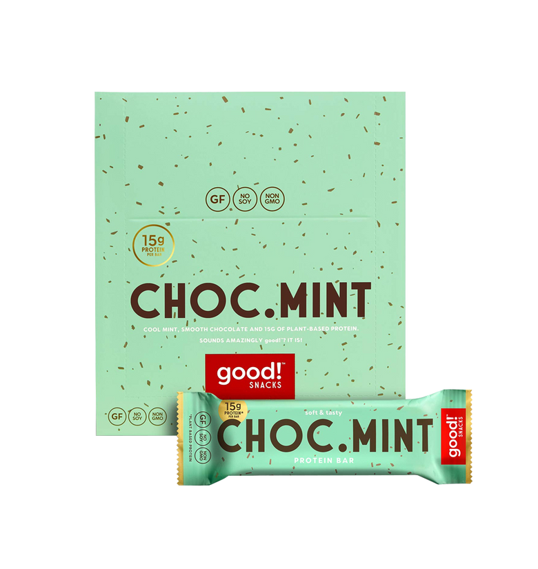 Snacks Vegan Chocolate Mint Protein Bar Gluten Free