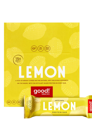 Snacks Vegan Lemon Protein Bar Gluten Free