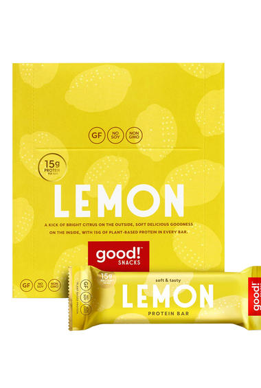 Snacks Vegan Lemon Protein Bar Gluten Free