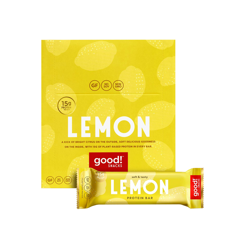 Snacks Vegan Lemon Protein Bar Gluten Free